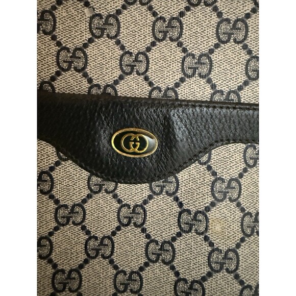 Gucci GG Supreme Canvas Web Stripe Large Tote - Picture 6 of 13